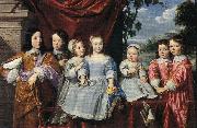 Philippe de Champaigne Les enfants Habert de Montmor oil painting reproduction